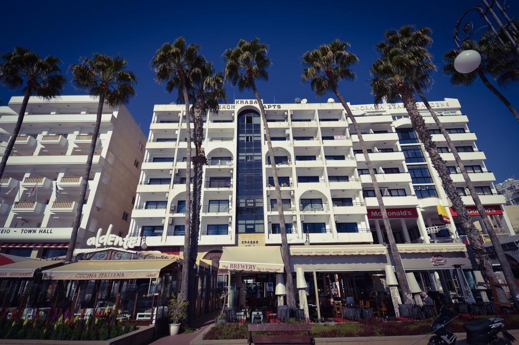 Krasas Beach Apartment Rentals Larnaca Kamer foto
